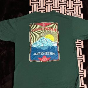 Green Columbia shirt